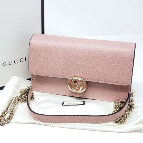 Gucci Interlocking Wallet on Chain Crossbody Bag - Picture 4 of 12